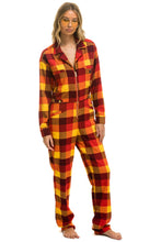 Carregar imagem no visualizador da galeria, UNISEX PLAID FLIGHT SUIT - SURFY PLAID Flight Suit Aviator Nation