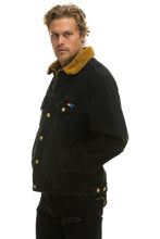 Load image into Gallery viewer, UNISEX RANCH SHERPA DENIM JACKET - VINTAGE BLACK Denim Jacket Aviator Nation