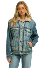 Load image into Gallery viewer, UNISEX RANCH SHERPA DENIM JACKET - VINTAGE Denim Jacket Aviator Nation