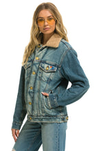 Load image into Gallery viewer, UNISEX RANCH SHERPA DENIM JACKET - VINTAGE Denim Jacket Aviator Nation