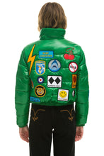 Load image into Gallery viewer, VINTAGE APRES PUFFER JACKET - AMAZON GLOSSY Women&#39;s Outerwear Aviator Nation