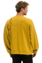 Load image into Gallery viewer, VINTAGE PATCH RELAXED CREW SWEATSHIRT - KHAKI Sweatshirt Aviator Nation