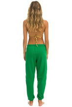 Load image into Gallery viewer, VINTAGE PATCH SWEATPANTS - KELLY GREEN Women&#39;s Sweatpants Aviator Nation