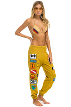 Load image into Gallery viewer, VINTAGE PATCH SWEATPANTS - KHAKI Women&#39;s Sweatpants Aviator Nation