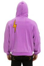 Load image into Gallery viewer, VINTAGE PATCH ZIP HOODIE RELAXED - NEON PURPLE Hoodie Aviator Nation