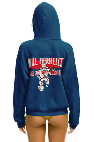 WILL FERRELL 2023 RELAXED PULLOVER HOODIE - ROYAL Hoodie Aviator Nation