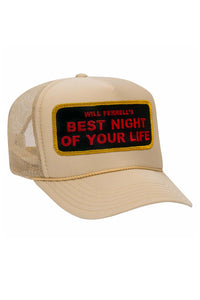 WILL FERRELL 2023 VINTAGE LOW RISE TRUCKER HAT Hats Aviator Nation OS KHAKI