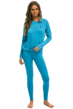 Cargar imagen en el visor de la galería, WOMEN&#39;S MICRO MODAL BASE LAYER SET - OCEAN Women&#39;s Outerwear Aviator Nation