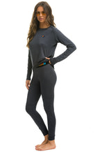 Cargar imagen en el visor de la galería, WOMEN&#39;S MICRO MODAL BASE LAYER SET - TITANIUM Women&#39;s Outerwear Aviator Nation